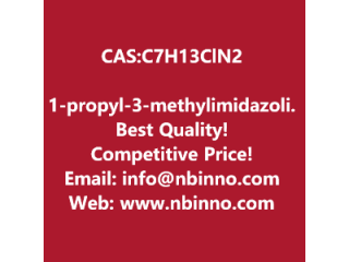 1-propyl-3-methylimidazolium chloride manufacturer CAS:C7H13ClN2

