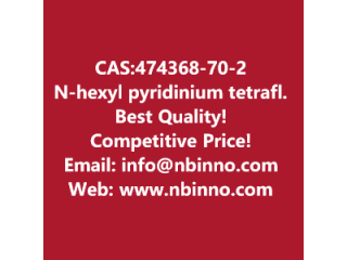 N-hexyl pyridinium tetrafluoroborate manufacturer CAS:474368-70-2
