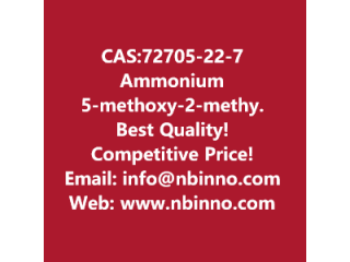 Ammonium 5-methoxy-2-methyl-4-(3-oxobutanamido)benzenesulfonate manufacturer CAS:72705-22-7

