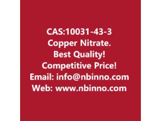 Copper Nitrate manufacturer CAS:10031-43-3
