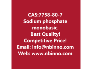 Sodium phosphate monobasic dihydrate manufacturer CAS:7758-80-7
