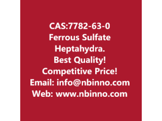 Ferrous Sulfate Heptahydrate manufacturer CAS:7782-63-0