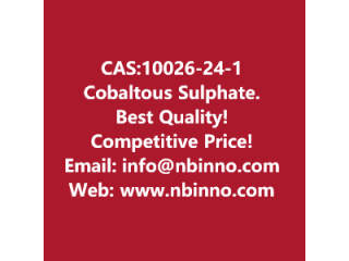 Cobaltous Sulphate manufacturer CAS:10026-24-1
