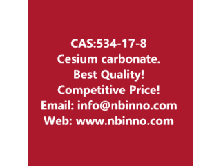 Cesium carbonate manufacturer CAS:534-17-8
