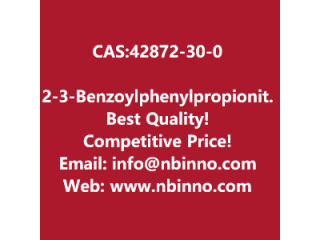 2-(3-Benzoylphenyl)propionitrile manufacturer CAS:42872-30-0