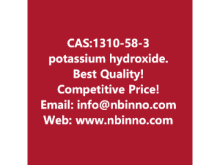 Potassium hydroxide manufacturer CAS:1310-58-3
