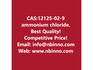 Ammonium chloride manufacturer CAS:12125-02-9