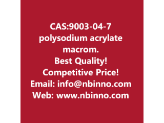 Poly(sodium acrylate) macromolecule manufacturer CAS:9003-04-7
