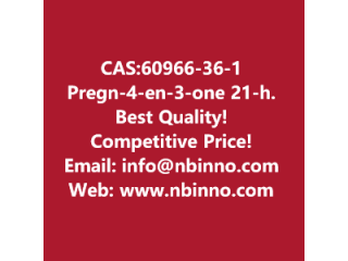 Pregn-​4-​en-​3-​one, 21-​hydroxy-​20-​methyl- manufacturer CAS:60966-36-1
