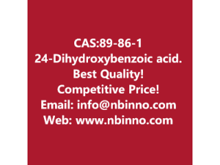 2,4-Dihydroxybenzoic acid manufacturer CAS:89-86-1
