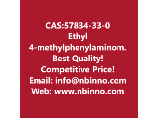 Ethyl 4-[[(methylphenylamino)methylene]amino]benzoate manufacturer CAS:57834-33-0
