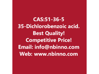 3,5-Dichlorobenzoic acid manufacturer CAS:51-36-5

