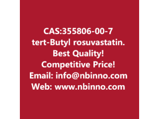 Tert-Butyl rosuvastatin manufacturer CAS:355806-00-7

