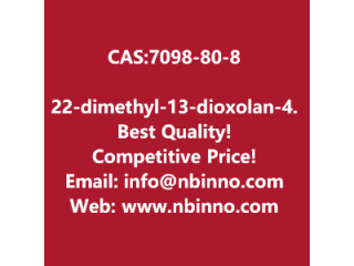  (2,2-dimethyl-1,3-dioxolan-4-yl)methyl 2-methylprop-2-enoate manufacturer CAS:7098-80-8