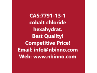 Cobalt chloride hexahydrate manufacturer CAS:7791-13-1
