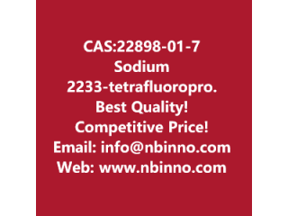 Sodium 2,2,3,3-tetrafluoropropionate manufacturer CAS:22898-01-7
