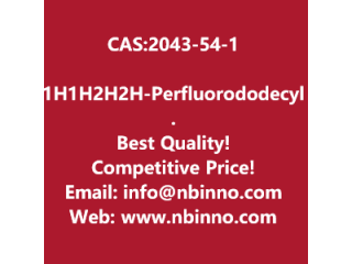 1H,1H,2H,2H-Perfluorododecyl iodide manufacturer CAS:2043-54-1
