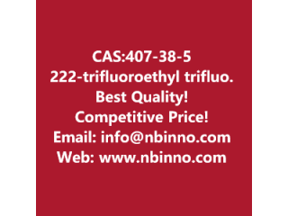 2,2,2-trifluoroethyl trifluoroacetate  manufacturer CAS:407-38-5