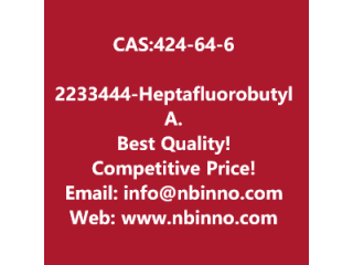 2,2,3,3,4,4,4-Heptafluorobutyl Acrylate manufacturer CAS:424-64-6