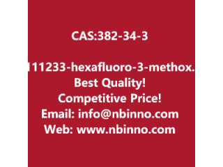  1,1,1,2,3,3-hexafluoro-3-methoxypropane manufacturer CAS:382-34-3
