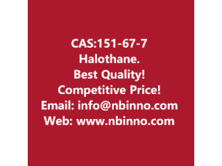 Halothane manufacturer CAS:151-67-7
