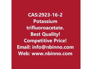 Potassium trifluoroacetate manufacturer CAS:2923-16-2
