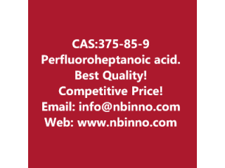 Perfluoroheptanoic acid manufacturer CAS:375-85-9
