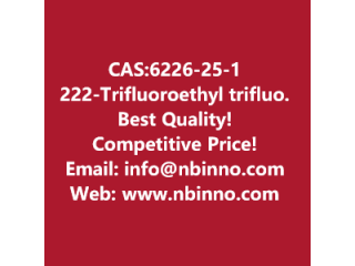 2,2,2-Trifluoroethyl trifluoromethanesulfonate manufacturer CAS:6226-25-1
