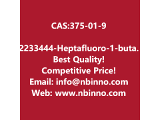 2,2,3,3,4,4,4-Heptafluoro-1-butanol manufacturer CAS:375-01-9
