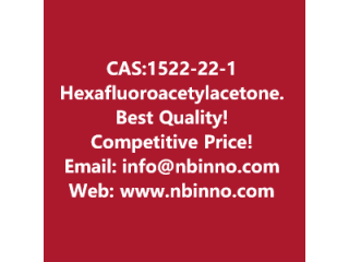 Hexafluoroacetylacetone manufacturer CAS:1522-22-1
