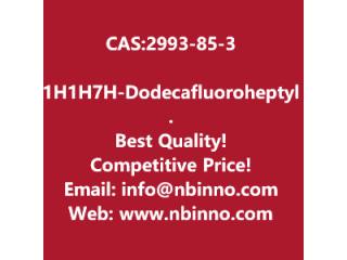 1H,1H,7H-Dodecafluoroheptyl acrylate manufacturer CAS:2993-85-3
