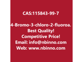 4-Bromo-3-chloro-2-fluoroaniline manufacturer CAS:115843-99-7
