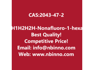 1H,1H,2H,2H-Nonafluoro-1-hexanol manufacturer CAS:2043-47-2
