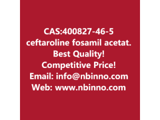 Ceftaroline fosamil acetate manufacturer CAS:400827-46-5
