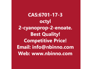 Octyl 2-cyanoprop-2-enoate manufacturer CAS:6701-17-3