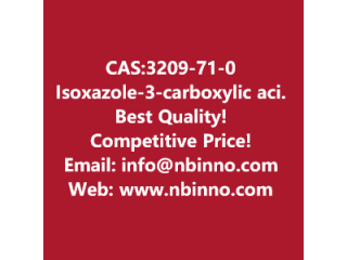 Isoxazole-3-carboxylic acid manufacturer CAS:3209-71-0
