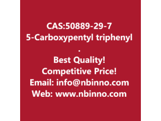 (5-Carboxypentyl) triphenyl phosphonium bromide manufacturer CAS:50889-29-7

