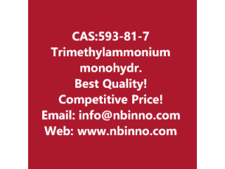 Trimethylammonium monohydrochloride manufacturer CAS:593-81-7

