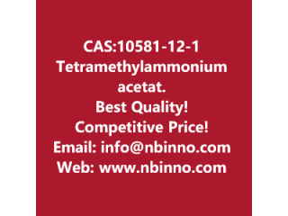 Tetramethylammonium acetate manufacturer CAS:10581-12-1
