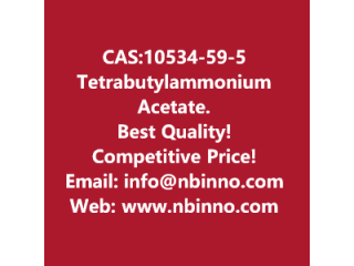 Tetrabutylammonium Acetate manufacturer CAS:10534-59-5
