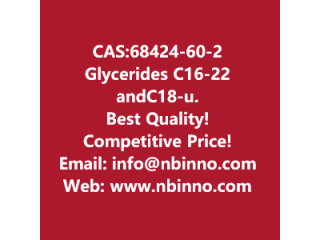 Glycerides, C16-22 andC18-unsatd manufacturer CAS:68424-60-2