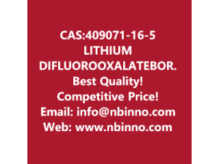 LITHIUM DIFLUORO(OXALATE)BORATE manufacturer CAS:409071-16-5

