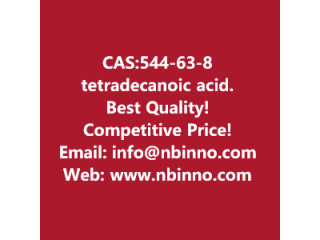 Tetradecanoic acid manufacturer CAS:544-63-8