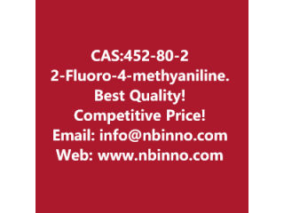  2-Fluoro-4-methyaniline manufacturer CAS:452-80-2
