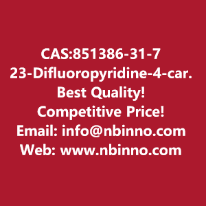 23-difluoropyridine-4-carboxylic-acid-manufacturer-cas851386-31-7-big-0