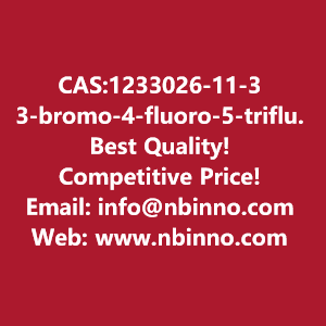 3-bromo-4-fluoro-5-trifluoromethylaniline-manufacturer-cas1233026-11-3-big-0