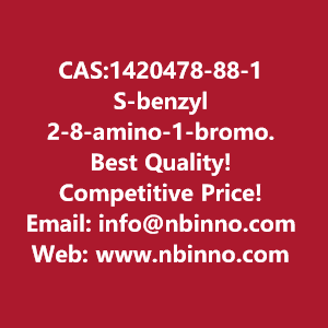 s-benzyl-2-8-amino-1-bromoimidazo15-apyrazin-3-ylpyrrolidine-1-carboxylate-manufacturer-cas1420478-88-1-big-0