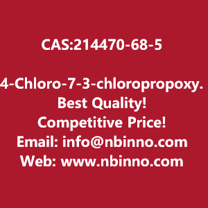 4-chloro-7-3-chloropropoxy-6-methoxyquinoline-3-carbonitrile-manufacturer-cas214470-68-5-big-0