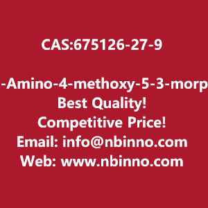 2-amino-4-methoxy-5-3-morpholinopropoxybenzonitrile-manufacturer-cas675126-27-9-big-0