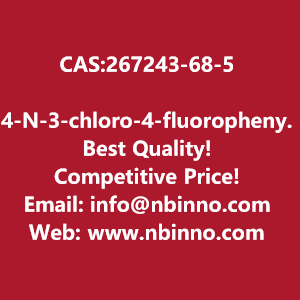 4-n-3-chloro-4-fluorophenyl-7-3-morpholin-4-ylpropoxyquinazoline-46-diamine-manufacturer-cas267243-68-5-big-0